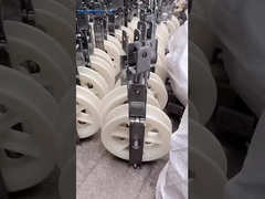 508mm ラインフィッティング マック ナイロン 導体 ポリ ストリング ブロック 3 ナイロン ホイール