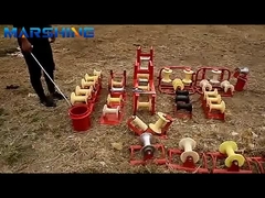 アルミケーブル ナイロンホイール スカイワードコーナー ストリングポリーブロック 5kn レーティングロード