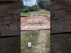 高空産業用電源線 配線用ドローン